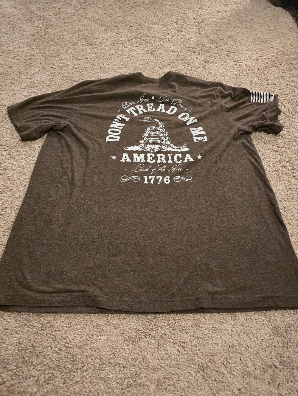 Nine Line Don't Tread On Me Shirt 2XL XXL